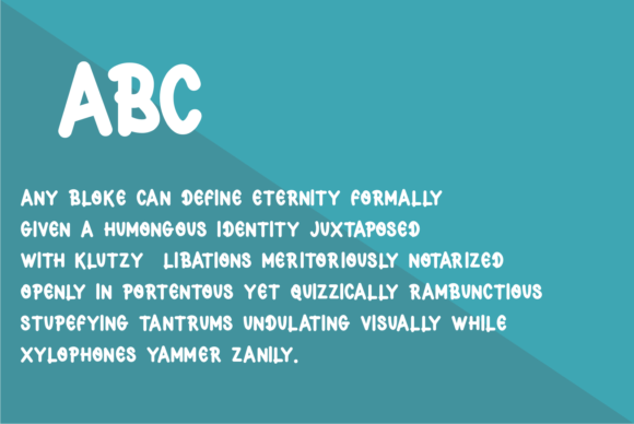 Bommer Cutes Font - Preview 3