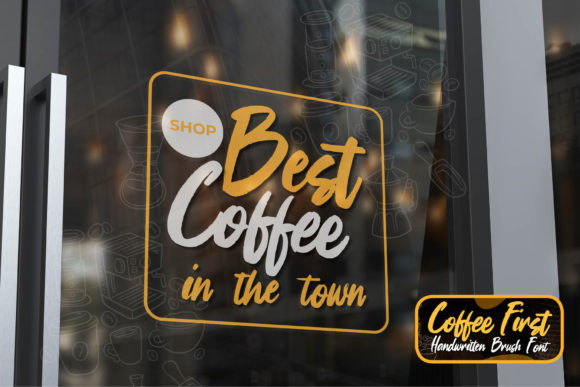 Coffee First Font - Preview 3
