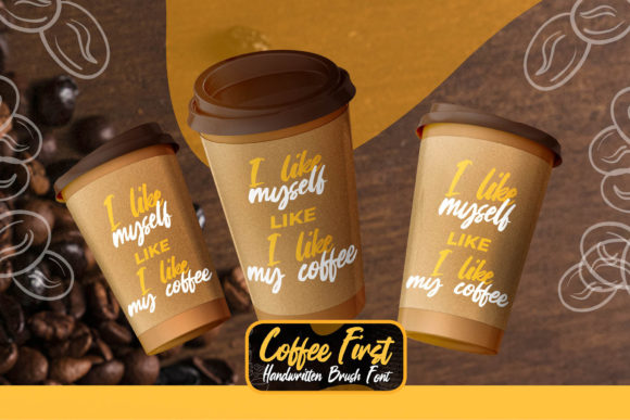 Coffee First Font - Preview 4