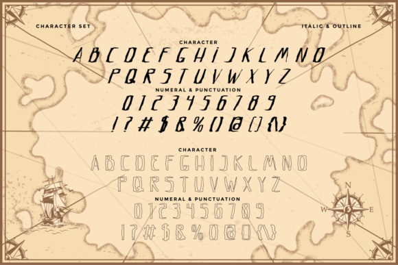 Crumpled Letter Font - Preview 5