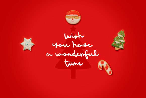 December Wishes Font - Preview 1