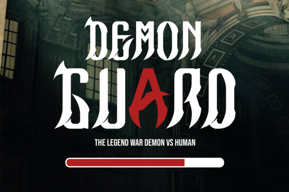 Demon Wings Font - Preview 2