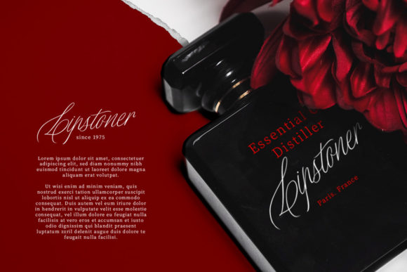 Distoniare Script Font PNG with transparent background - Preview 2