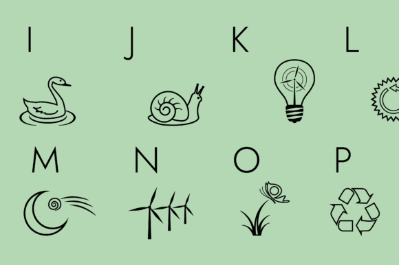 Ecology and Environment Protection Font - Preview 1