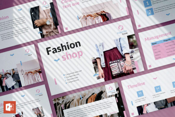 Fashion House PowerPoint Template