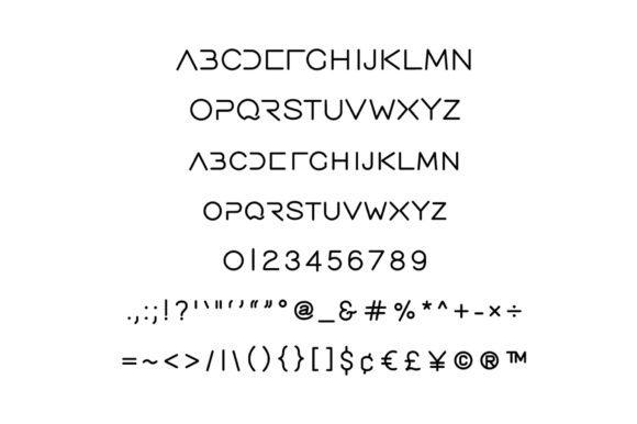 GALAXY Font - Preview 4