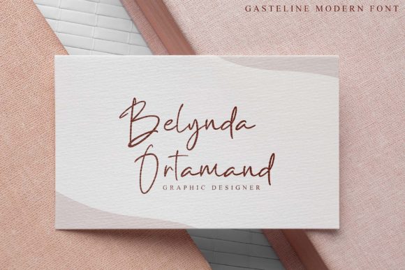Gasteline Font - Preview 6