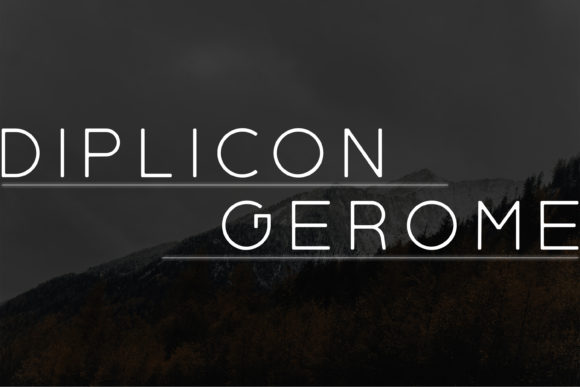 Gerome Font - Preview 3