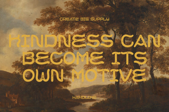 Hardlike Font - Preview 3
