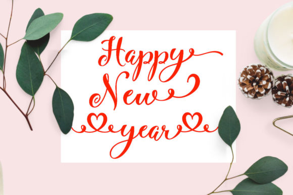 Hi Love Font font preview - 4