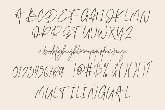 Houdient Font PNG with transparent background - Preview 5