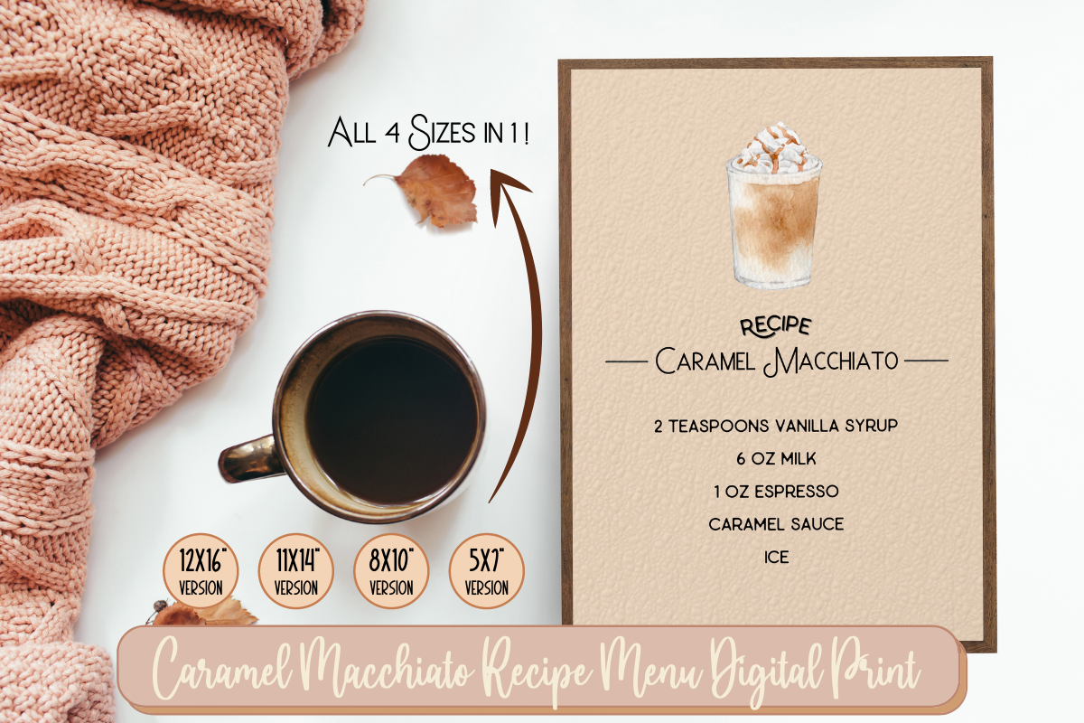 Iced Caramel Macchiato Recipe
