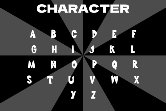 Jumeral Font PNG with transparent background - Preview 4