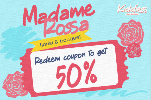 Kiddiess Font PNG with transparent background - Preview 2