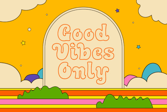 Kool Beans Font PNG with transparent background - Preview 3