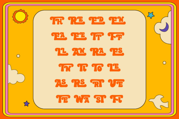 Kool Beans Font PNG with transparent background - Preview 6