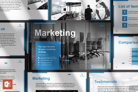 Marketing Firm PowerPoint Template