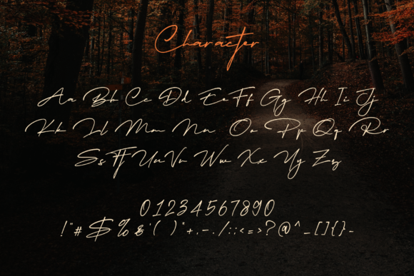 Migratory Font PNG with transparent background - Preview 1