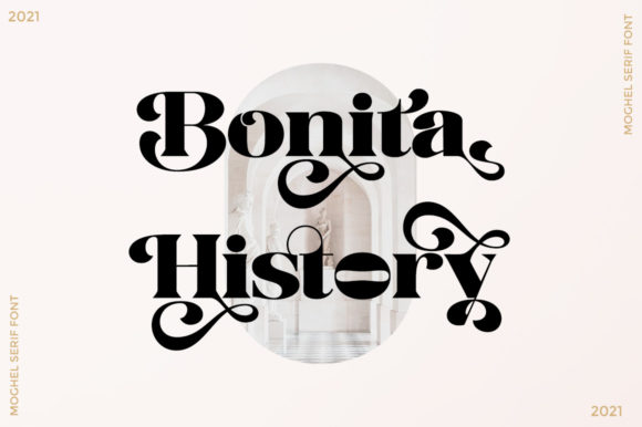 Moghel Display Font PNG with transparent background - Preview 2