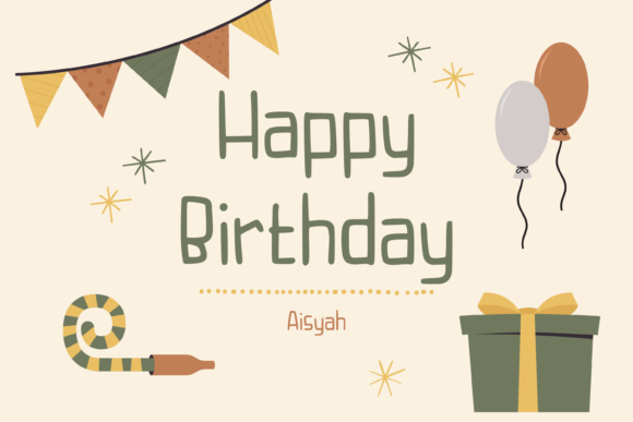 Shakifa Font PNG with transparent background - Preview 3