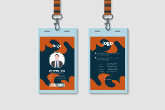 Creative Technology Id Card Design Graphic by Ju Design · Creative Fabrica
