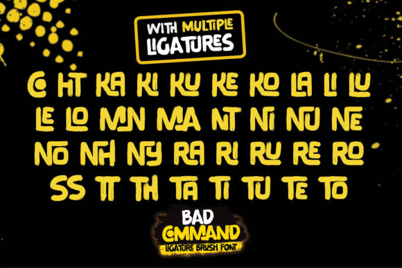 Bad Command Font - Preview 6
