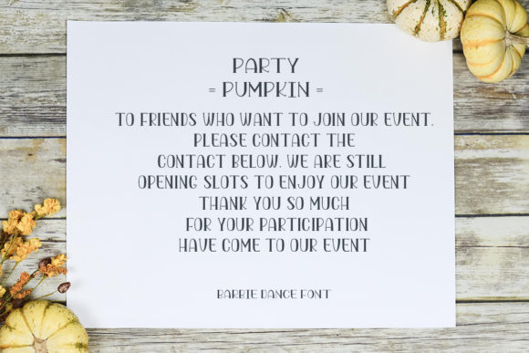 Barbie Dance Font - Preview 1