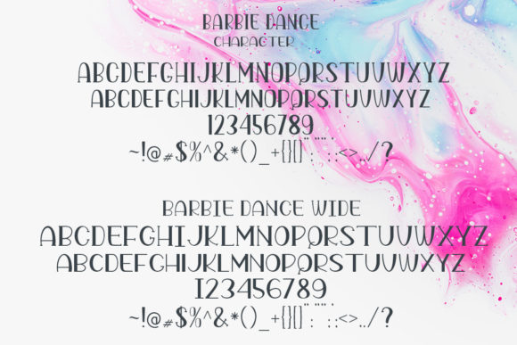 Barbie Dance Font - Preview 5