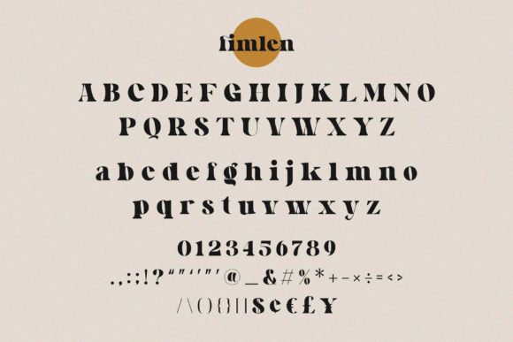 Fimlen Font - Preview 5