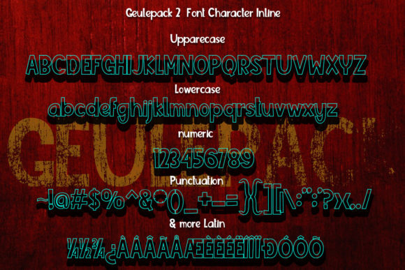 Geulepack Font - Preview 3