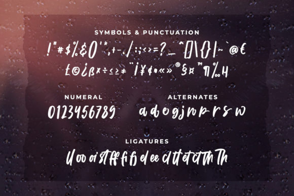 Kesal Font PNG with transparent background - Preview 2