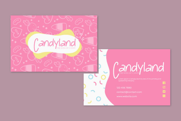 Lollipop Jar Font PNG with transparent background - Preview 1