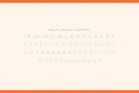 Modeon Font font preview - 3