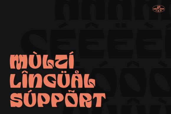 Rullen Font PNG with transparent background - Preview 5