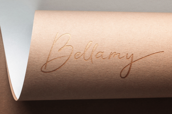 Saintine Font font preview - 5