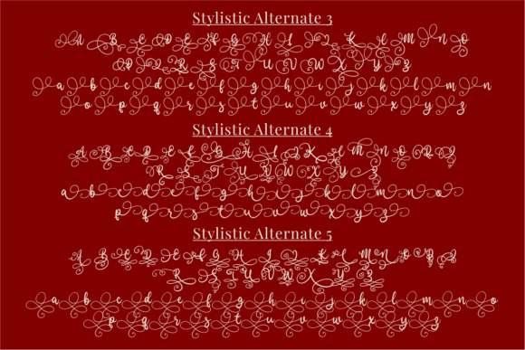 Amora Wintergate Font - Preview 4