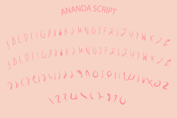 Ananda Font - Preview 1