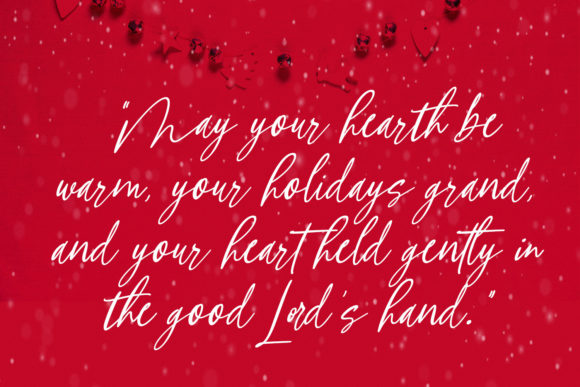 Another Christmas Script Font - Preview 1
