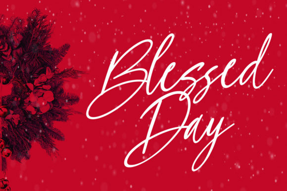 Another Christmas Script Font - Preview 3