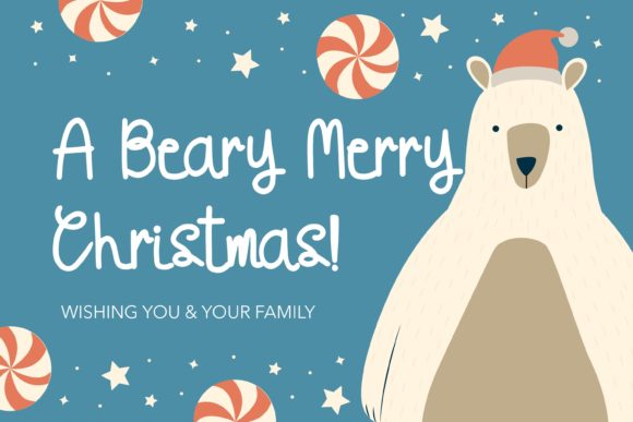Christmas Ornament Font - Preview 1