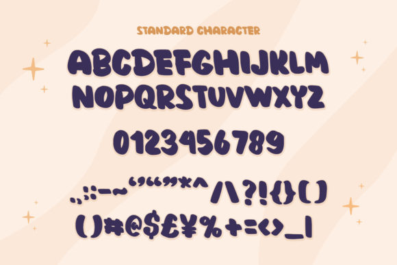 Daren Bulky Font font preview - 2