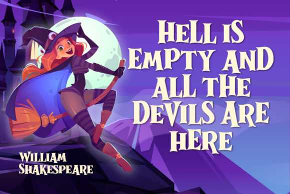 Dark Wizard Font - Preview 2