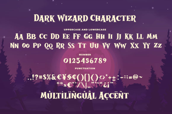 Dark Wizard Font - Preview 4