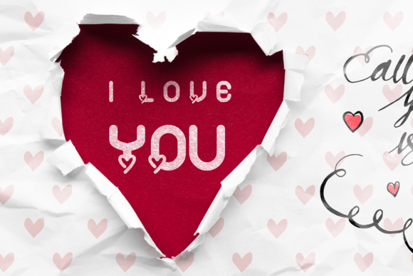 Finding Love Font - Preview 5