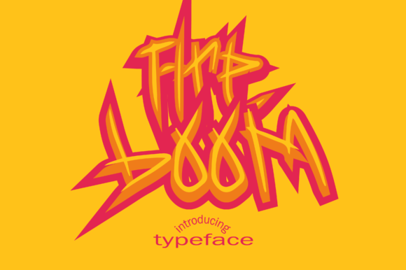 Fire Boom Font - Preview 4