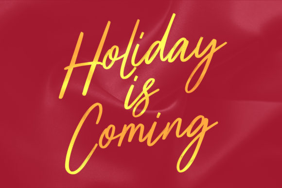 Hoolystars Script Font PNG with transparent background - Preview 3