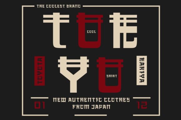 Kitetsu Font PNG with transparent background - Preview 1