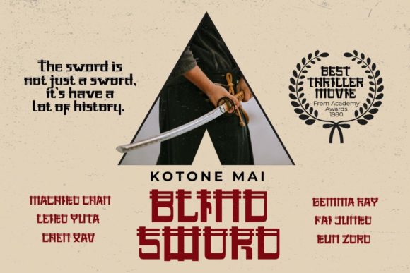 Kitetsu Font PNG with transparent background - Preview 5