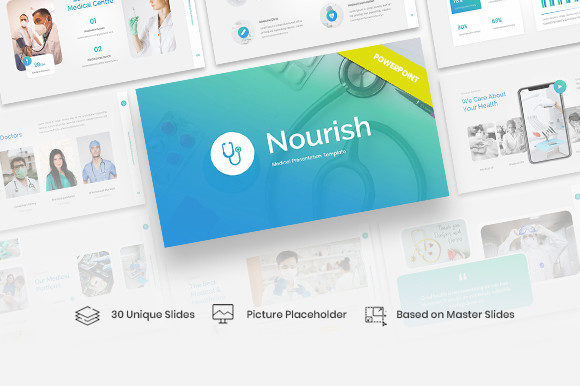 Preview of Nourish – Medical PowerPoint Template