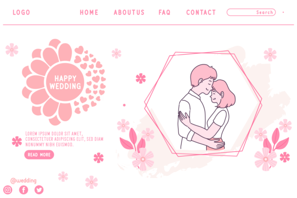 Pinlove Font PNG with transparent background - Preview 1
